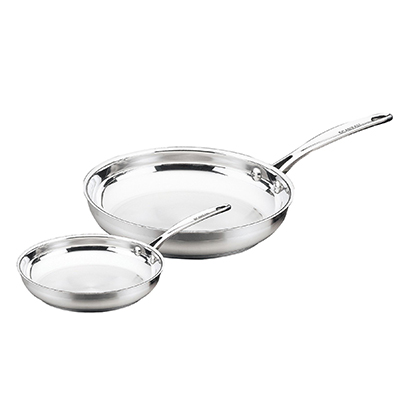 Scanpan Impact 30cm S/S Frypan + Bonus 18cm Frypan